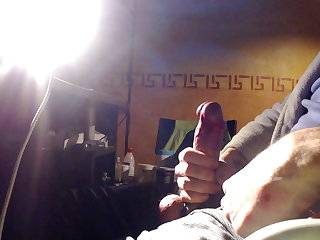 cumming 2nd time of the night with my monster cock