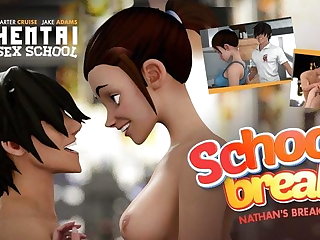 Hentai ADULT TIME, Hentai Sex School - Step-Sibling Rivalry